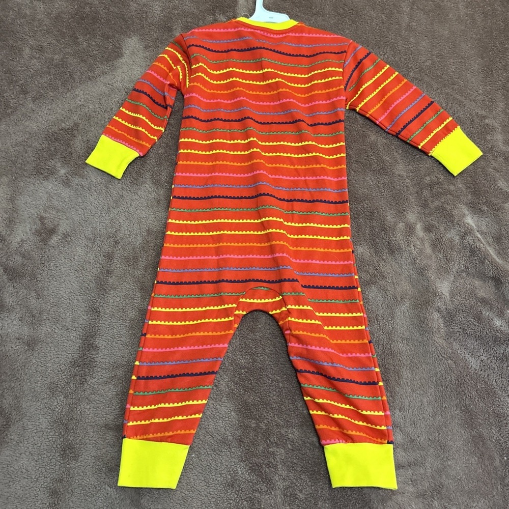 Adidas x Lego H65342 Toddler Bodysuit Stripe Red Yellow ( 3T ) - Picture 5 of 5